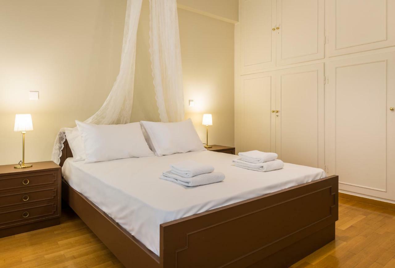 Classy 2 Bedroom Apartment Near Acropolis & Metro Aten Exteriör bild