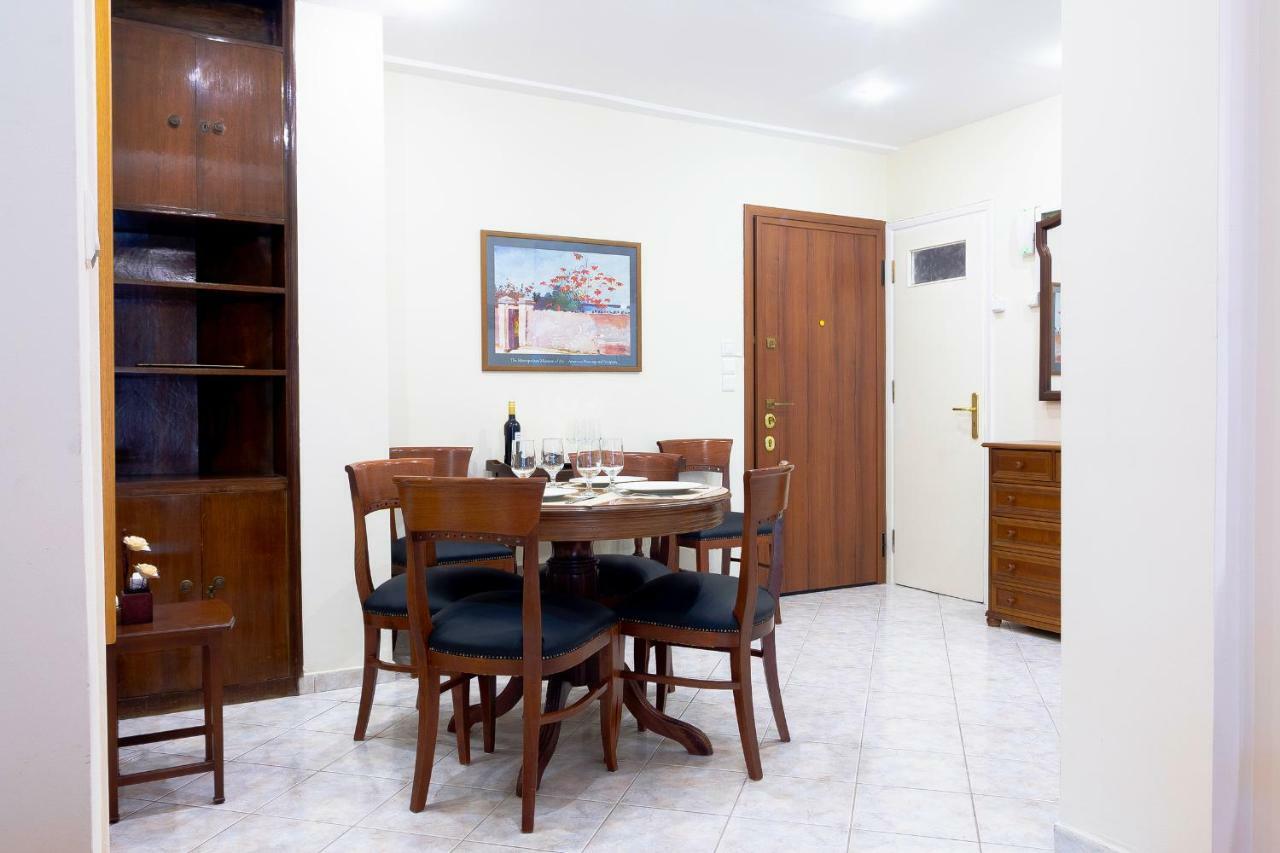 Classy 2 Bedroom Apartment Near Acropolis & Metro Aten Exteriör bild