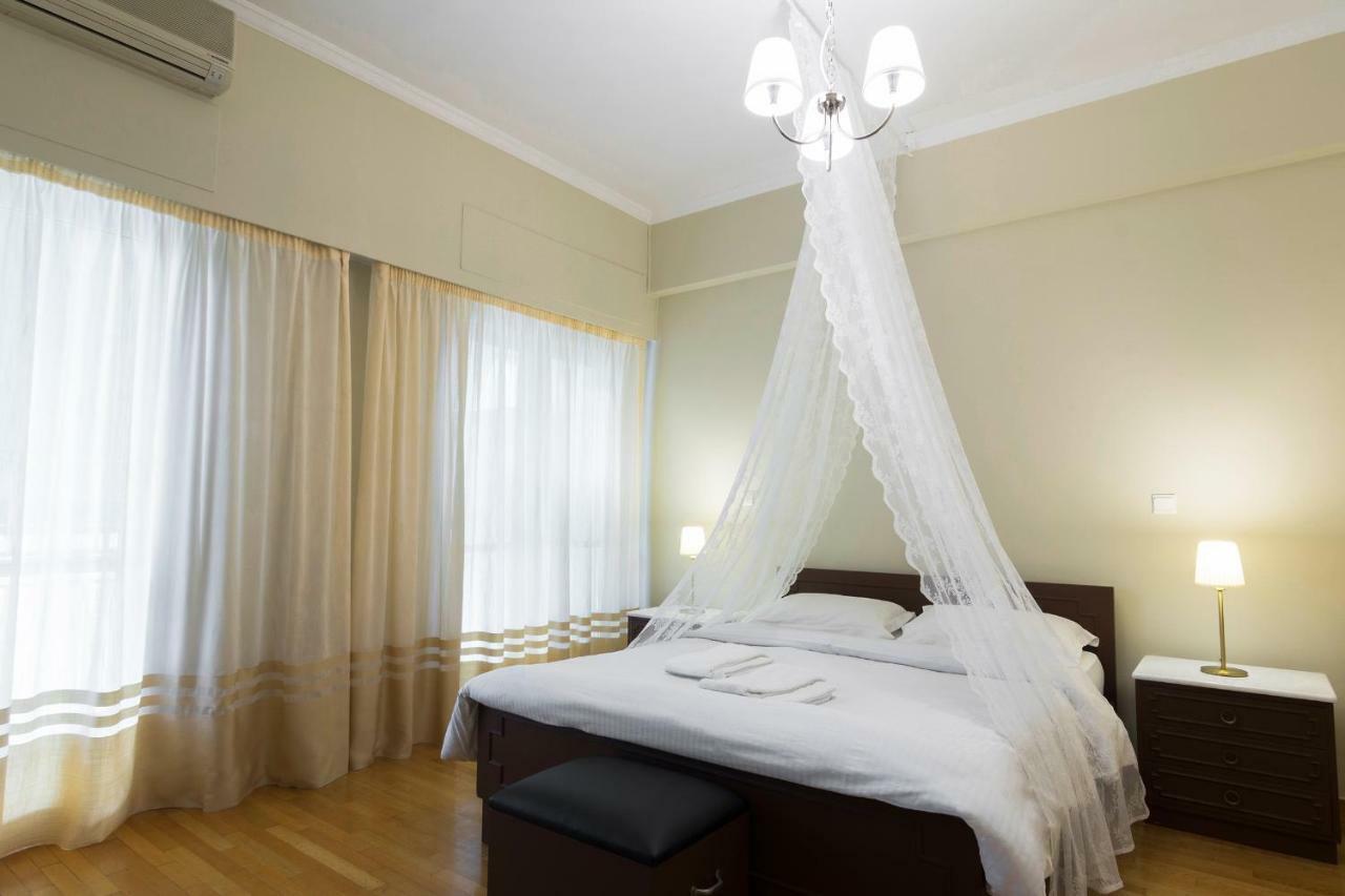 Classy 2 Bedroom Apartment Near Acropolis & Metro Aten Exteriör bild
