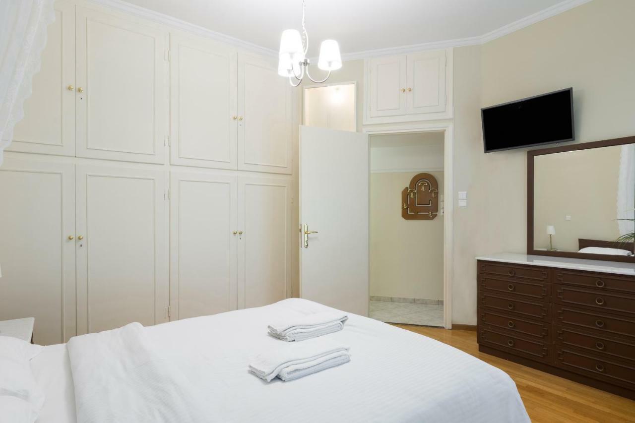Classy 2 Bedroom Apartment Near Acropolis & Metro Aten Exteriör bild